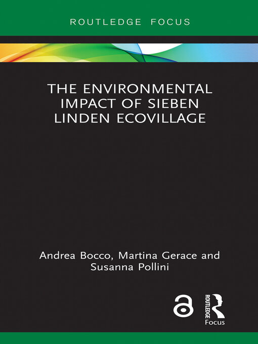 غلاف The Environmental Impact of Sieben Linden Ecovillage